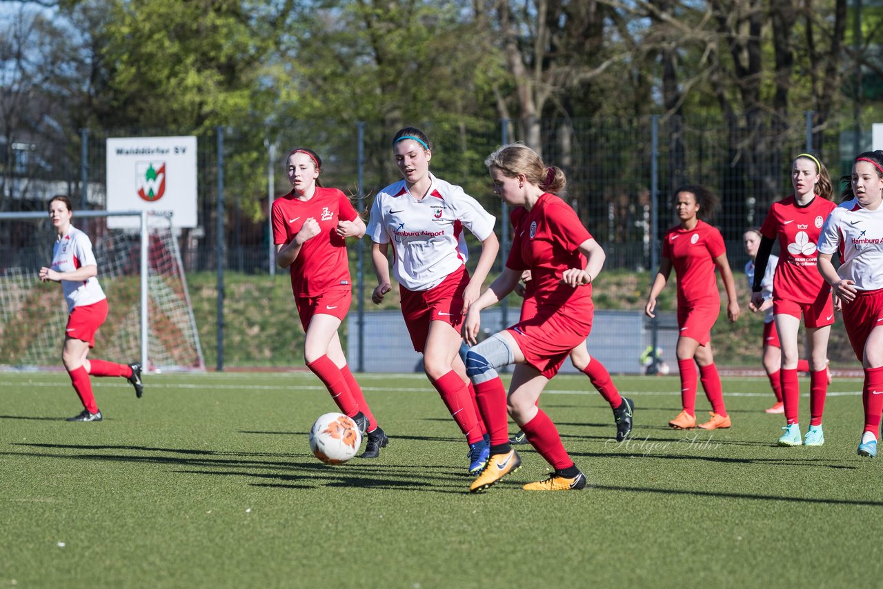 Bild 128 - wBJ Walddoerfer - Eimsbuettel : Ergebnis: 5:3